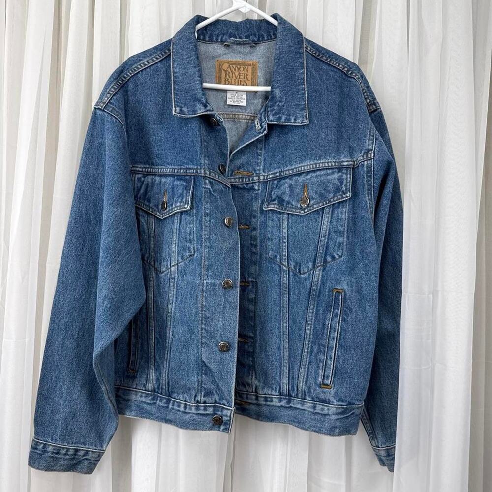 Canyon river blues classic denim jacket size Medium